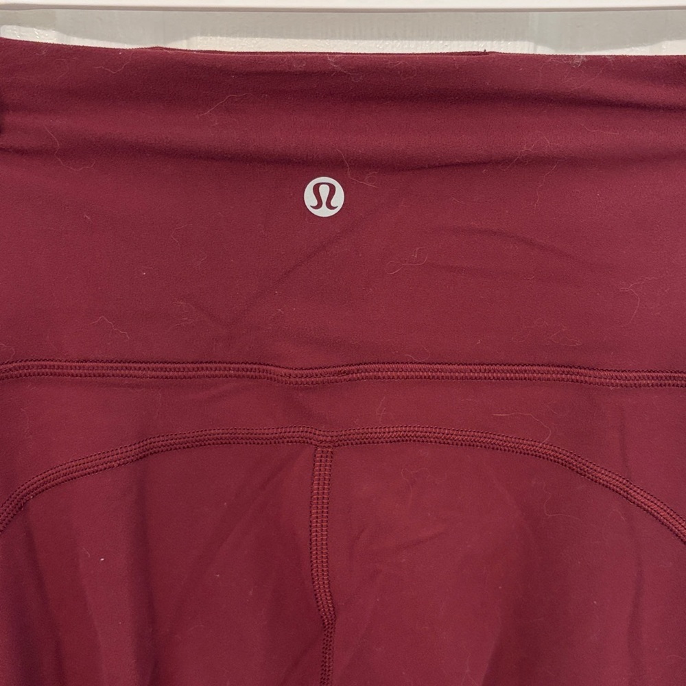Lululemon Groove Super-High-Rise Flared Pant *Nulu in
Red Merlot - Picture 5 of 6